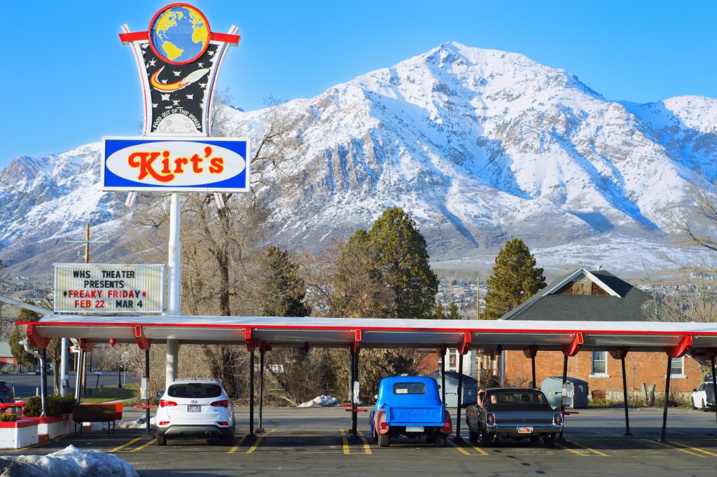 Drive in diner named Kirk